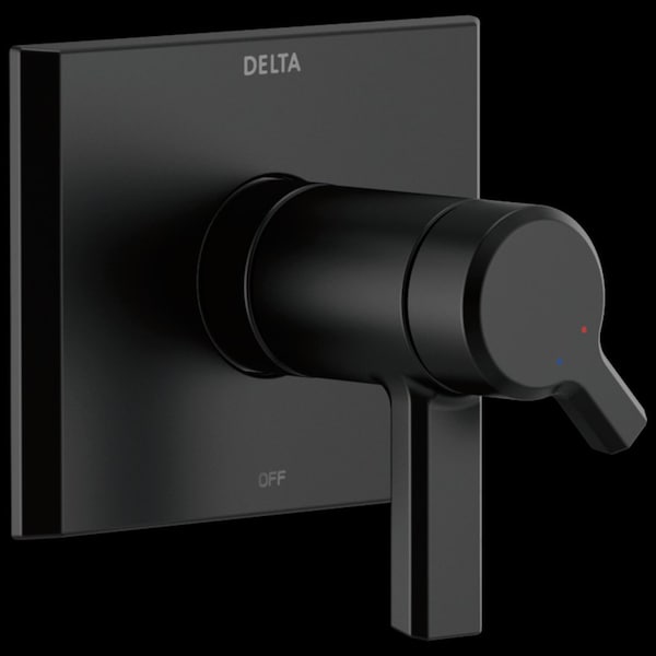 Delta Pivotal TempAssure® 17T Series Valve Only Trim Matte Black